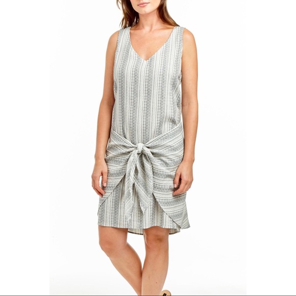 Drew striped wrap dress - Picture 2 of 8